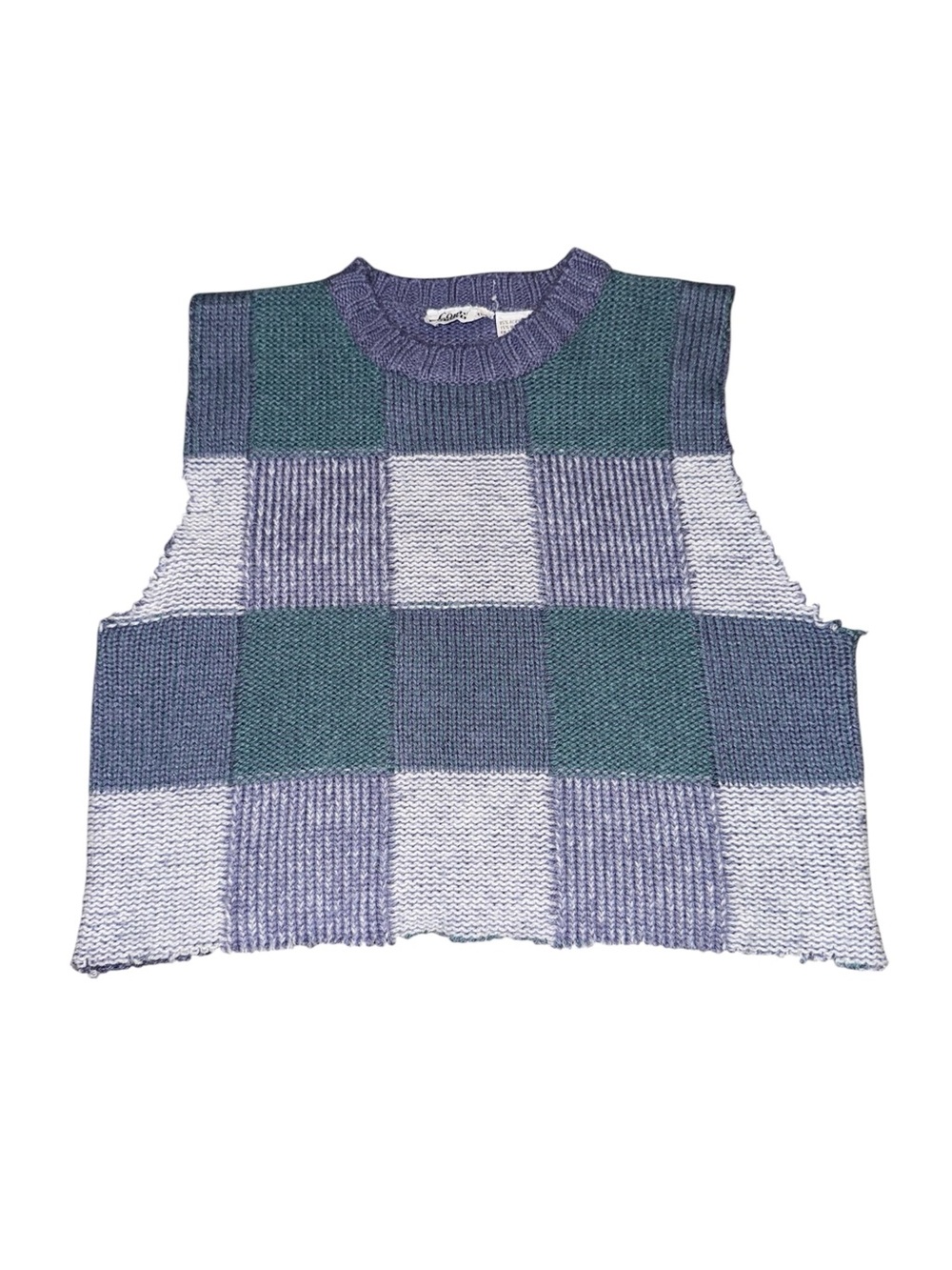 Cropped Sweater Vest